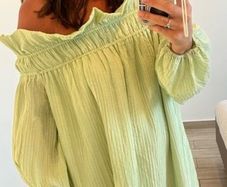 h&m off shoulder mini dress