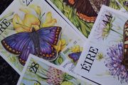 Ireland Postcards : An Post , Fauna and Flora Series , 1985 , First Day of Issue Postcards
