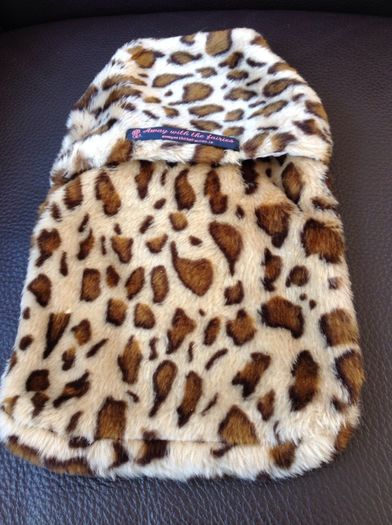 Fancy Hot Water Bottle Holder Cover with Fairy