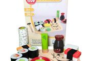 BNIB Wooden Sushi set