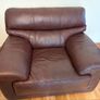 Leather Sofa Suite Image 2