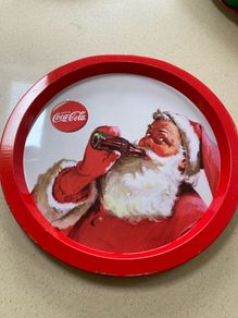 Coca Cola Christmas Metal tray