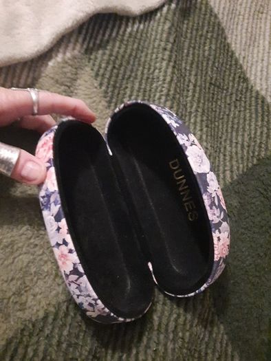 floral glasses case