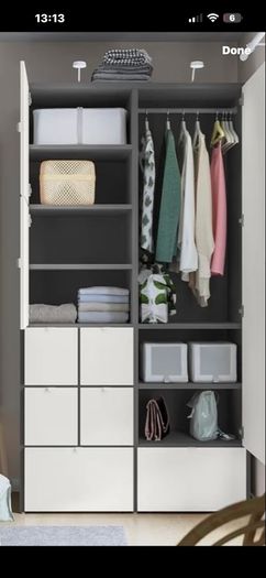 Ikea double wardrobe