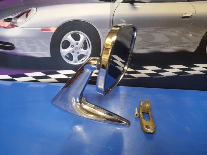 Chrome door/wing mirror