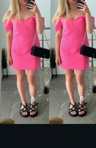 pink dress