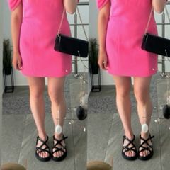 pink dress