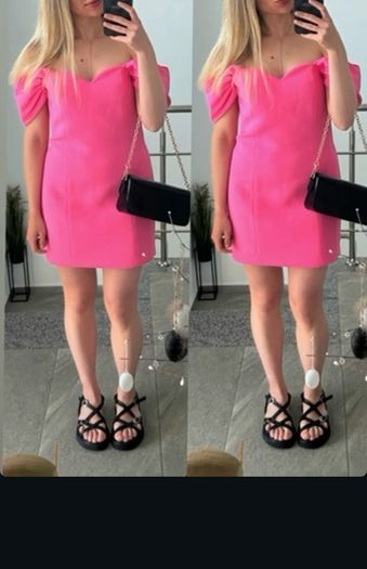 pink dress