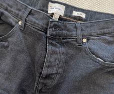 Denim Slim Black Jeans