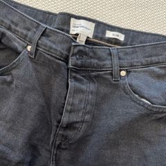 Denim Slim Black Jeans