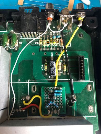 Composite Modded Atari 2600 Junior with Centipede Game #360