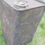 Vintage Mobiland Oil Pyarmid Tin In Original Condition 15" X 9" Image 5