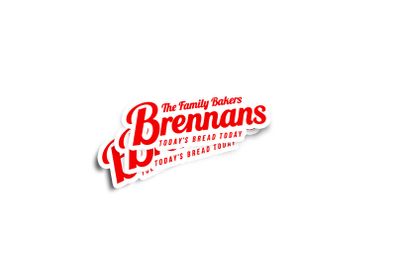 Brennans Bread Glossy Sticker 2-Pack
