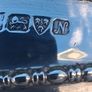 Art Nouveau Chester Sterling Silver Gravy Boat(145.5 grams) Image 5