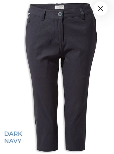 Craghoppers Kiwi Pro Crop Trousers size 16
