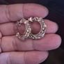 Vintage 925 Sterling Silver Earrings Image 3