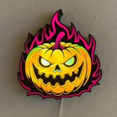 Halloween Pumpkin Decoration Lightbox