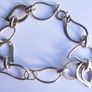 Vintage Sterling Silver 925 Bracelet in Original Box length 9,5" - 29,6g Image 7