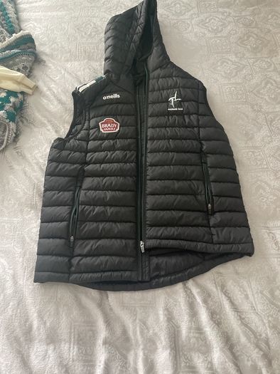 Black Kildare coat puffer jacket