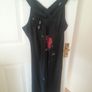 Silk Dress from Benetton - Size L Image 2