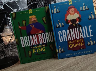 Brian Boru: The Warrior King and Granuaile: The Pirate Queen !
