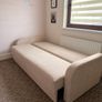 Beige sofa bed Image 2