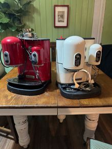 Kitchenaid Artisan 5kes2102eer Espresso Machine 220 Volts Empire Red To Fix