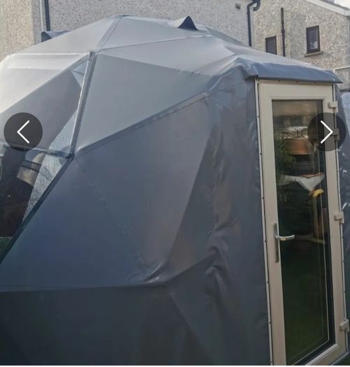 Deluxe 5m(16.4ft) Extremely Strong Structure For Irish Weather Dome Igloo Glamping