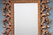 Rococo wall mirror.