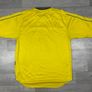Vintage 90s Nike Template Brazil Style Jersey Shirt Mens Medium Image 7