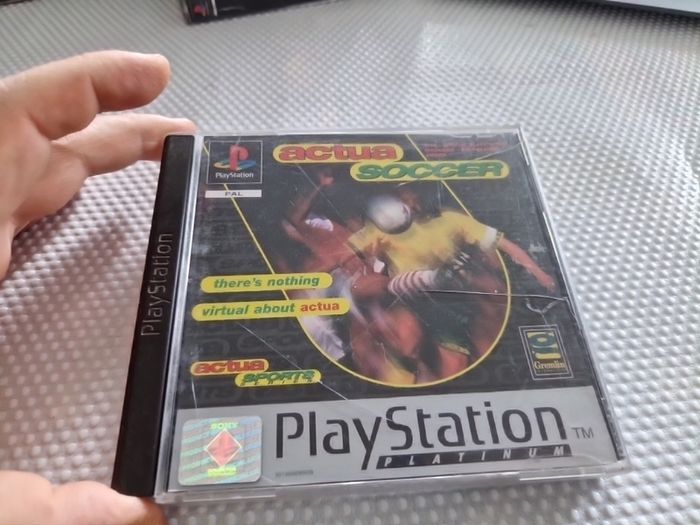Actua Soccer  PlayStation1 Ps1 PlayStation2 Ps2 Games Original