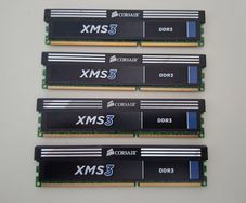 Corsair 32GB (4 x 8GB) DDR3 1600 Mhz CL11 XMS3 Performance Desktop Memory Modul