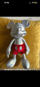 Disney 100 Silver Mickey Mouse Plush
