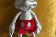 Disney 100 Silver Mickey Mouse Plush