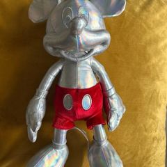 Disney 100 Silver Mickey Mouse Plush