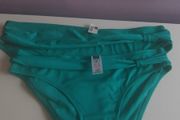 Green Bikini Bottoms Brand New!