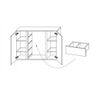 Marco sidetable/chest of drawers with LED lights Image 4