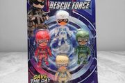 New Rescue Force Mini Action Figures Set of 4