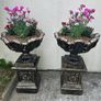 Garden planter on plinth antique Style Image 2