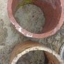 Pair of Clay Chimney Pots Image 3