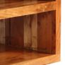 TV Cabinet Solid Wood with Carved Doors 140x30x40 cm Image 8