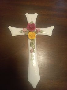 Old Country Rose Royal Albert Cross