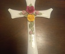 Old Country Rose Royal Albert Cross