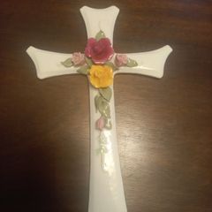 Old Country Rose Royal Albert Cross