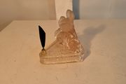 Frosted Glass Pen Holder