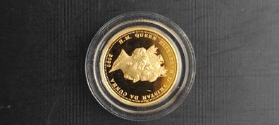Gold coin Quater Sovereign - Elizabeth II