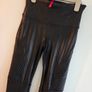 Medium, Spanx Woman's Faux Leather Moto Leggings Image 2