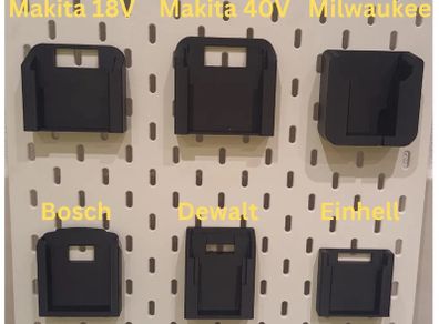 IKEA Skadis Battery Holders (Free Postage on 3 or more)