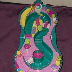 1995 Bluebird Polly Pocket Splash N Slide set
