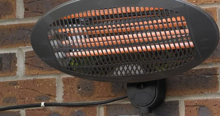 Patio Heater Electric Wall Mounted , 2000 Watt